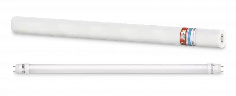 Лампа сд LED-T8-М-PRO 10Вт 230В G13 6500К ХОЛОДНЫЙ 1000Лм 600мм матовая неповоротная IN HOME