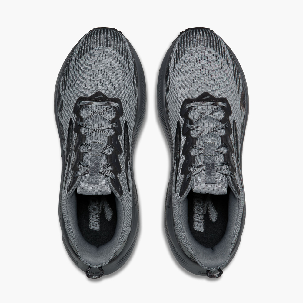 Кроссовки для бега Brooks Ghost207 - Gray/Gray/Blackened Pearl