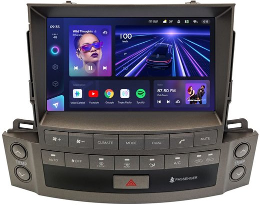 Магнитола для Lexus LX570 2007-2015 - Teyes CC3-2K на Android 10, 2K QLED, ТОП процессор, CarPlay, 4G SIM-слот