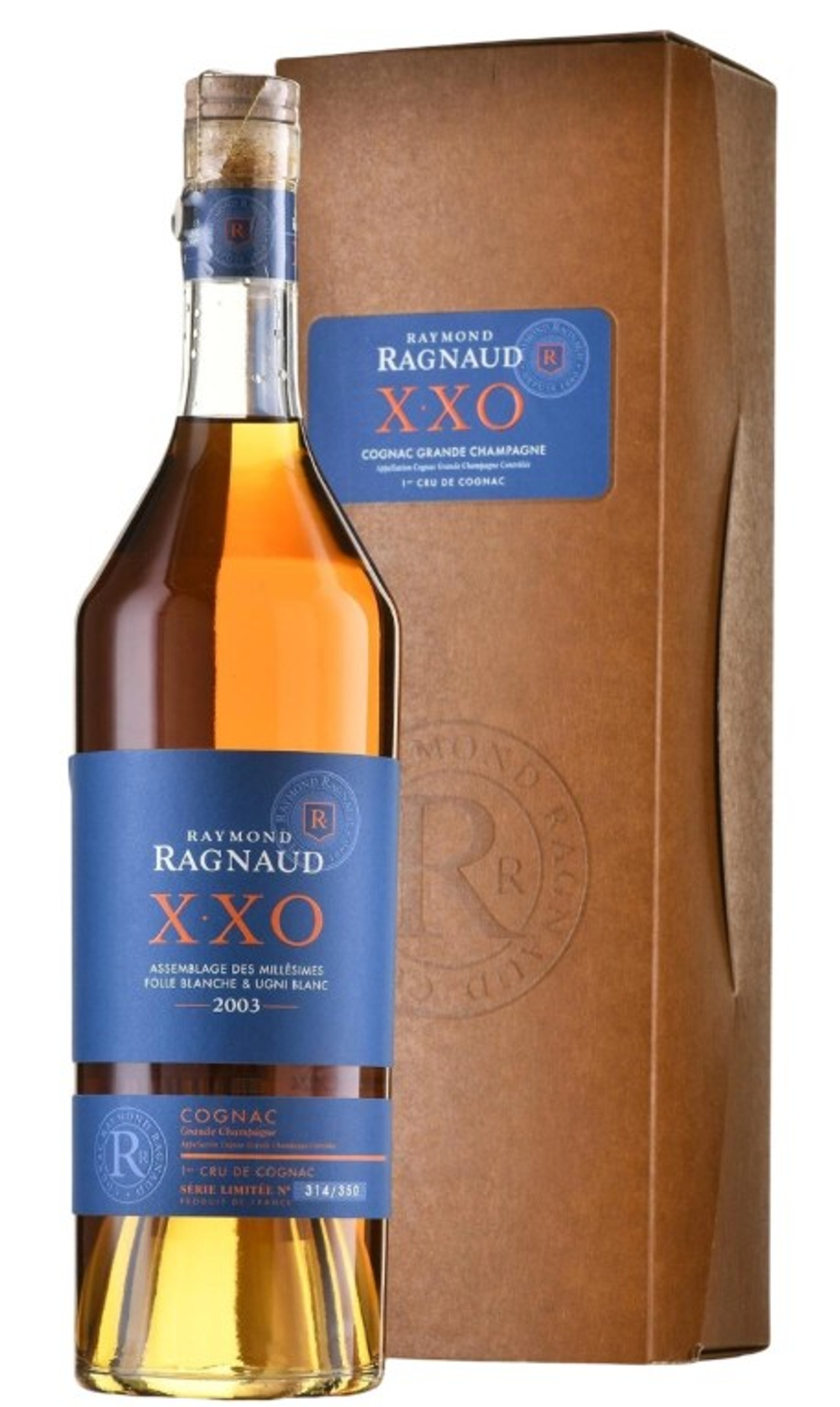 Коньяк Raymond Ragnaud XXO Grand Champagne 1er Cru De Cognac, 0.7 л