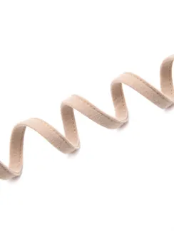 030 Ворсовая тесьма для каркасов 10 мм, кофе с молоком 030