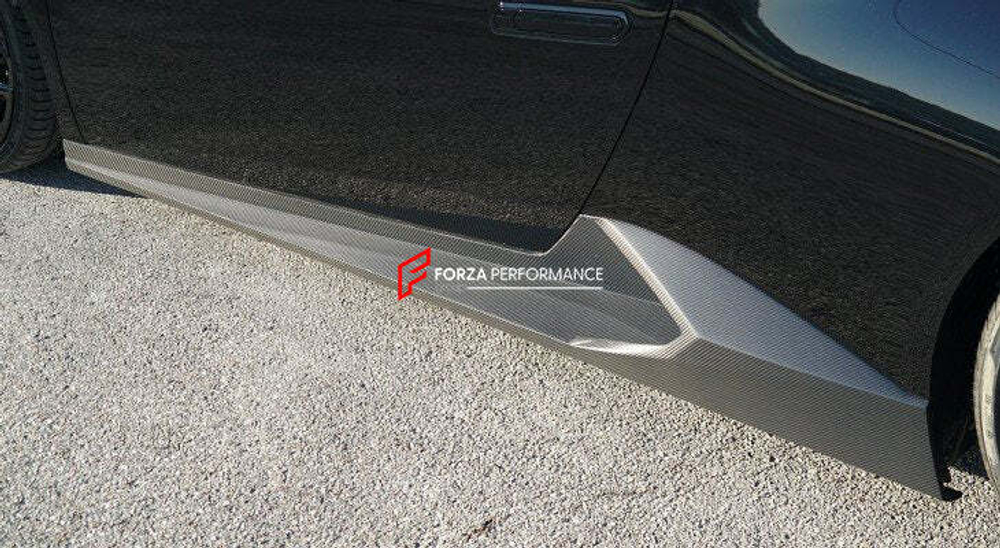 Широкий карбоновый обвес N-Type для Lamborghini Huracan Evo Ламборгини Хуракан