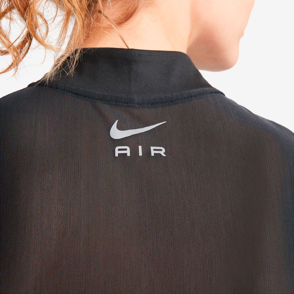 Женская теннисная майка Nike Dri-Fit Air Cropped Tank Top Women - Black