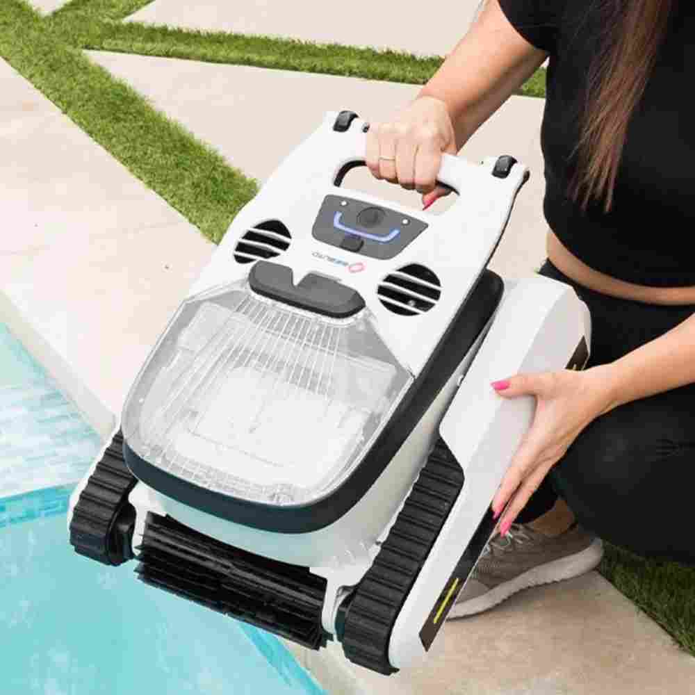 Умный робот-пылесос «Shark» для очистки дна и стен бассейна до 200 м²