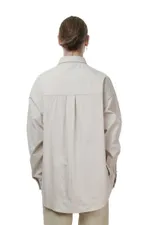 Сорочка Ymkashix Puff пыльно-белая