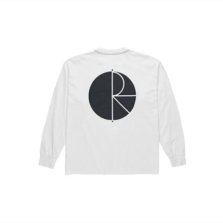 POLAR SKATE CO LONGSLEAVE WHITE