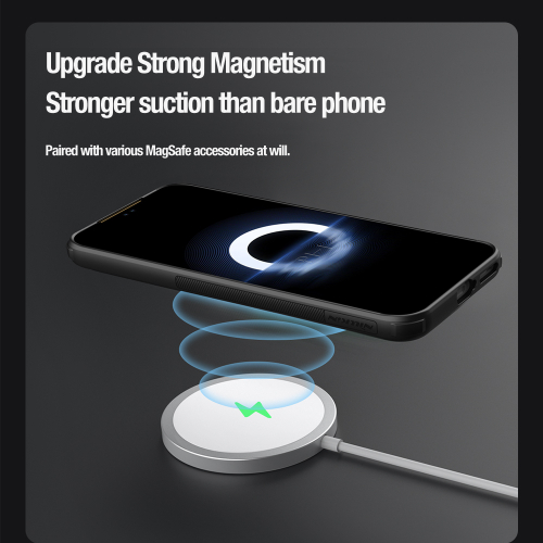 Текстурный чехол от Nillkin с металлической откидной крышкой на Huawei Pura 70 Pro и Pura 70 Pro+, серия Textured Prop Magnetic (с поддержкой магнитной беспроводной зарядки MagSafe)