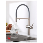 Смеситель для кухни с подключением фильтра Raglo R20.63.05, сатин