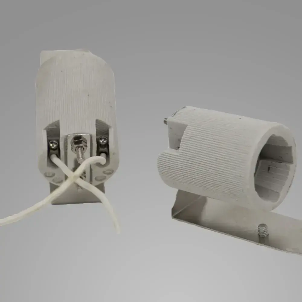 Патрон E14 керамический + крепеж