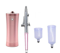 Беспроводной мини Аэрограф на аккумуляторе, розовый