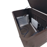 Кожух для генератора Geon Premium 1400W зимний RAL 8017 GP1400W8017