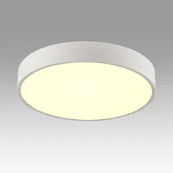 7755/36L MITRA LED SN 539 Светильник металл/акрил/белый LED (30Вт+6Вт) 3000K+3000K D400 IP20 подсветка QUASAR