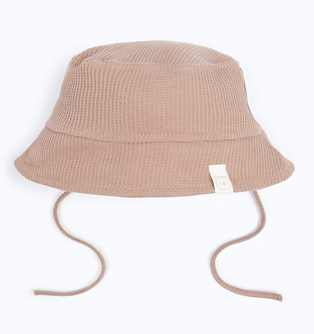 Чепчик-панама "Basic line" р.48 см, бежевый 9539224 (Крошка Я)