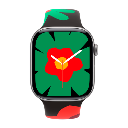 Умные часы Apple Watch Series 11 GPS, 46mm, Space Gray Aluminium Case with Black Unity Sport Band, M/L