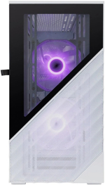 Корпус mATX 1STPLAYER D7-WH-3F7-W