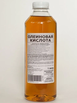 Олеиновая кислота от производителя 1000 мл. (Масло для заточки ножей и обработки металла, СОЖ)