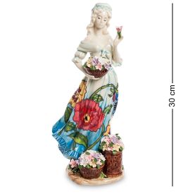 JP-12/20 Фигурка «Девушка с цветами» (Pavone)
