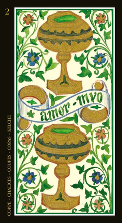 Таро Висконти (Милан, 1460, золотое) / Visconti Gold Tarot (Milan, 1460)