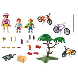 Игровой набор Playmobil 71426 Прогулка на горных велосипедах Family Fun 71426 52 детали — фото 2