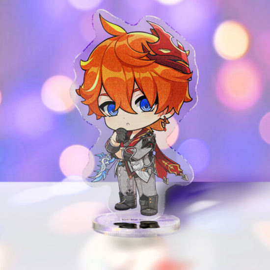 Фигурка акриловая Геншин Импакт Тарталья, Genshin Impact