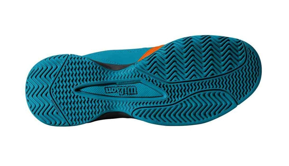 детские Кроссовки теннисные Wilson Koas Bela Jr QL - orange tiger/barr reff/black