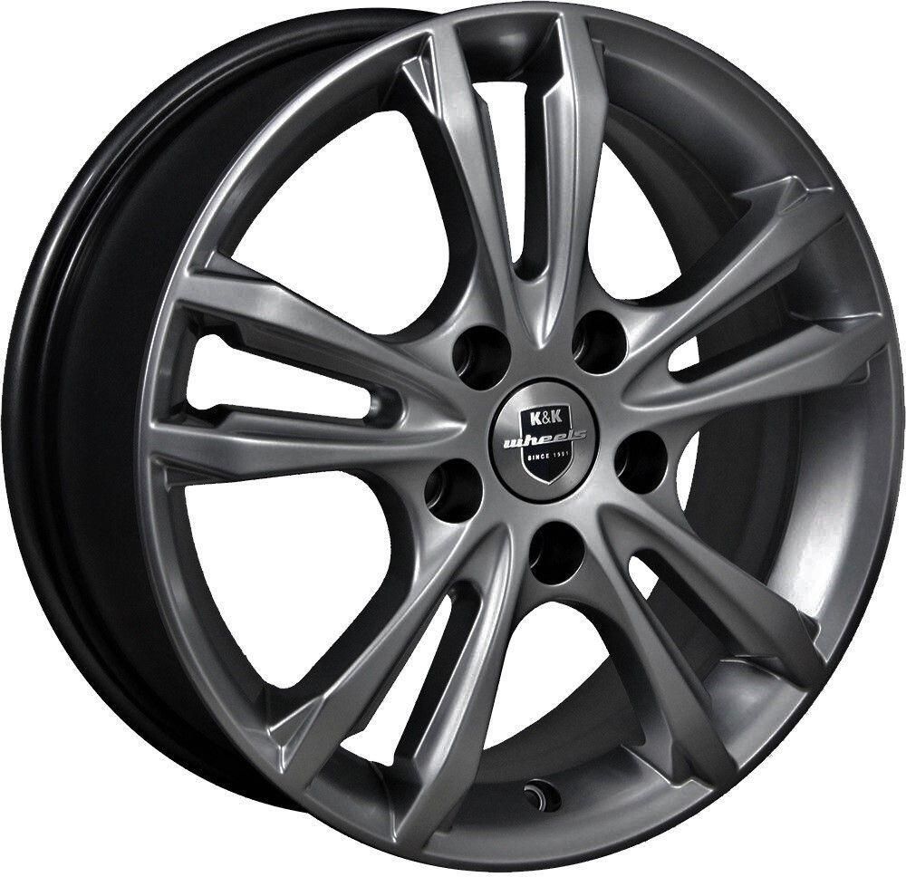 K&amp;K Samara 6x16 4x100 ET 50 Dia 60.1 (дарк платинум)