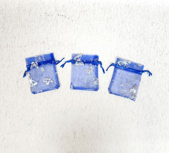 Мешок для подарков бирюза 20 шт