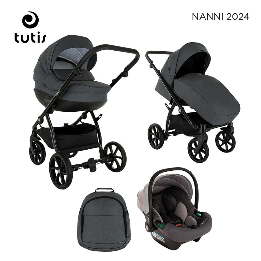Детская коляска Tutis Nanni 7 3 в 1 1533059 Moonstone