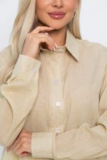 Рубашка Воздушное настроение (бежевая) Б15400-7М LT Collection