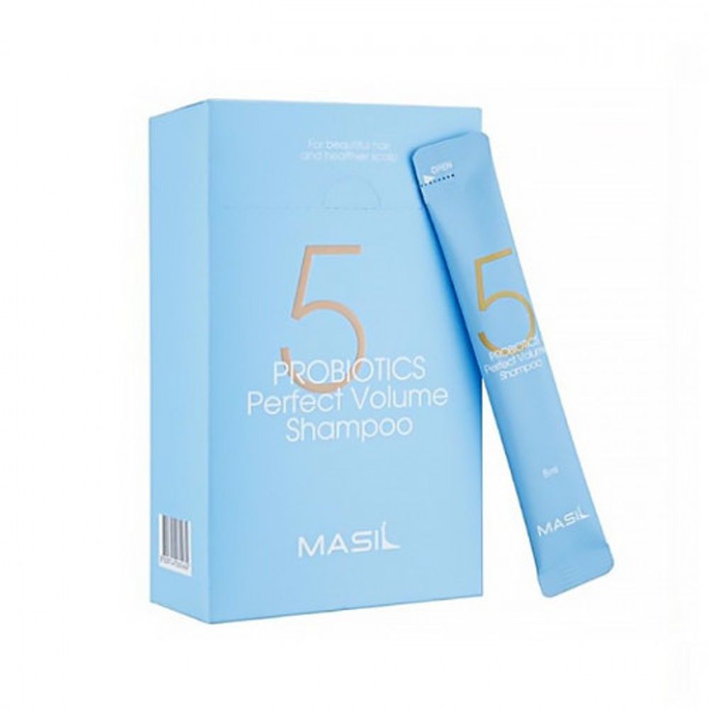 Шампунь для объема волос с пробиотиками MASIL 5 Probiotics Perfect Volume Shampoo 8 ml