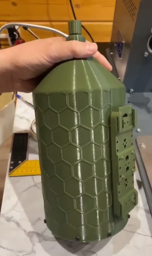 Катушка 25 км "Буревестник" с отсеком для БЧ