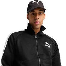 Бейсболка спорт. PUMA Cat BB Cap, 02599801, 100% хлопок, черный