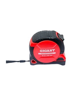 Рулетка Gigant Professional с магнитным зацепом 8м 25мм GPGW-12