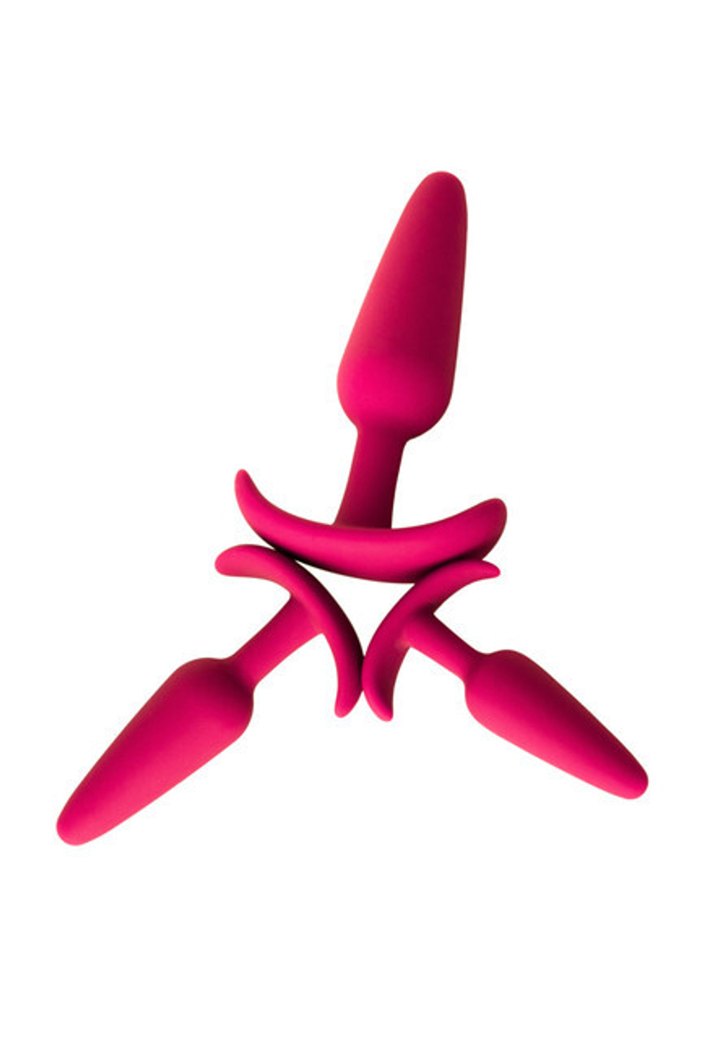 Набор анальных стимуляторов POPO PLEASURE (Цвет: розовый)