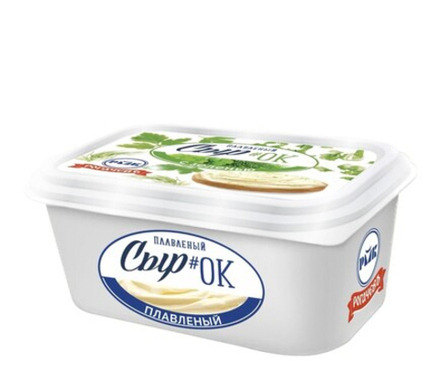 Сыр плавленый "СырОк" с зеленью 40% 170г. РогачевЪ