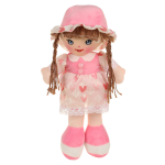 Кукла в платье с перламутровыми пуговицами № 3 17x32x10см. (Hand)