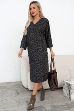 Платье Шарм (графит)-54р-р Р11-1193/6 Nikol