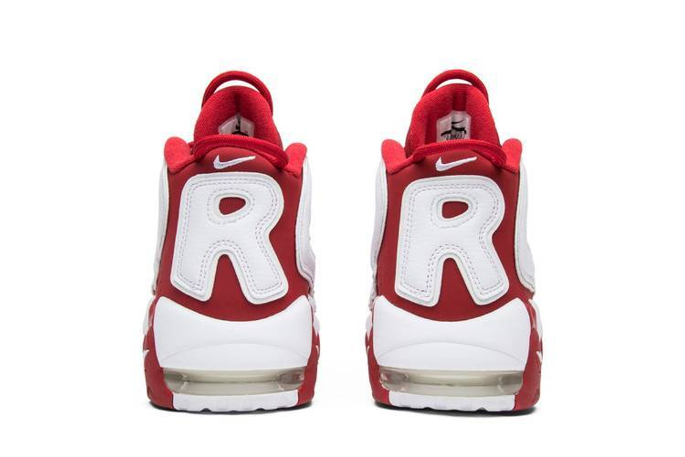 Кроссовки Supreme X Nike Air More Uptempo Red