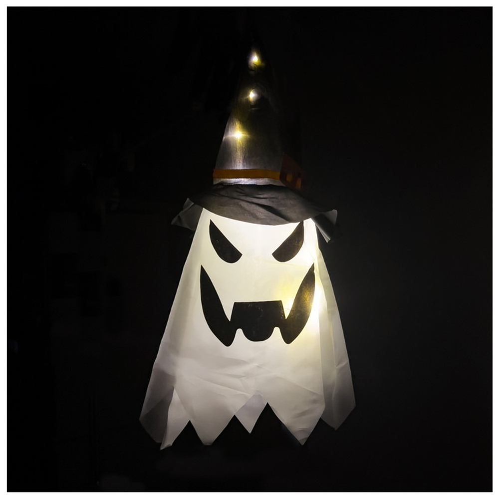 Игрушка "Подвеска светящиеся приведение в шляпе" 1 шт