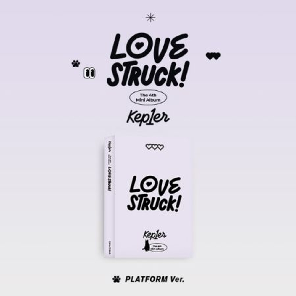 Альбом Kep1er - LOVESTRUCK! 4th Mini PLATFORM Album
