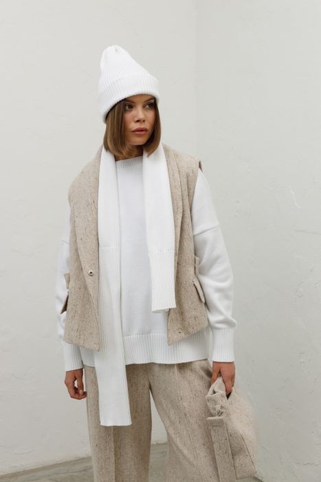 ШАРФ БЛУМ БЕЛЫЙ