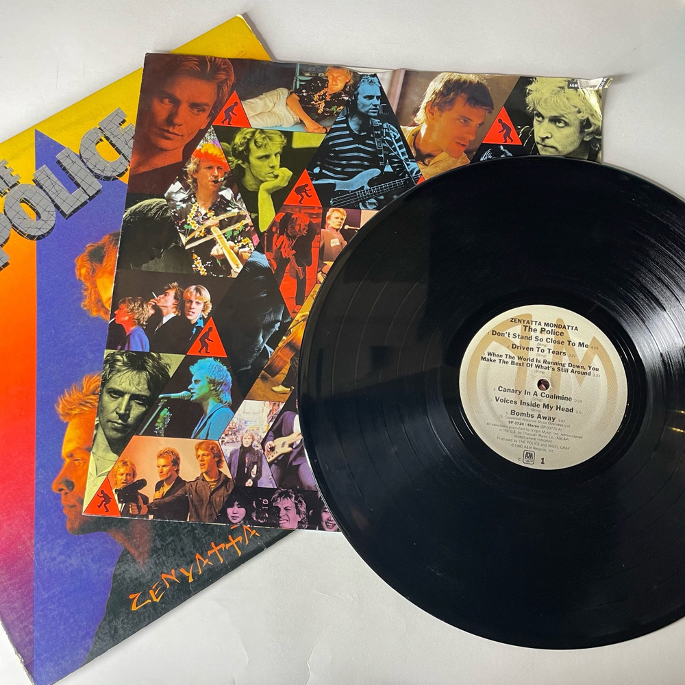 Винтажная виниловая пластинка LP The Police Zenyatta Mondatta (США 1981)