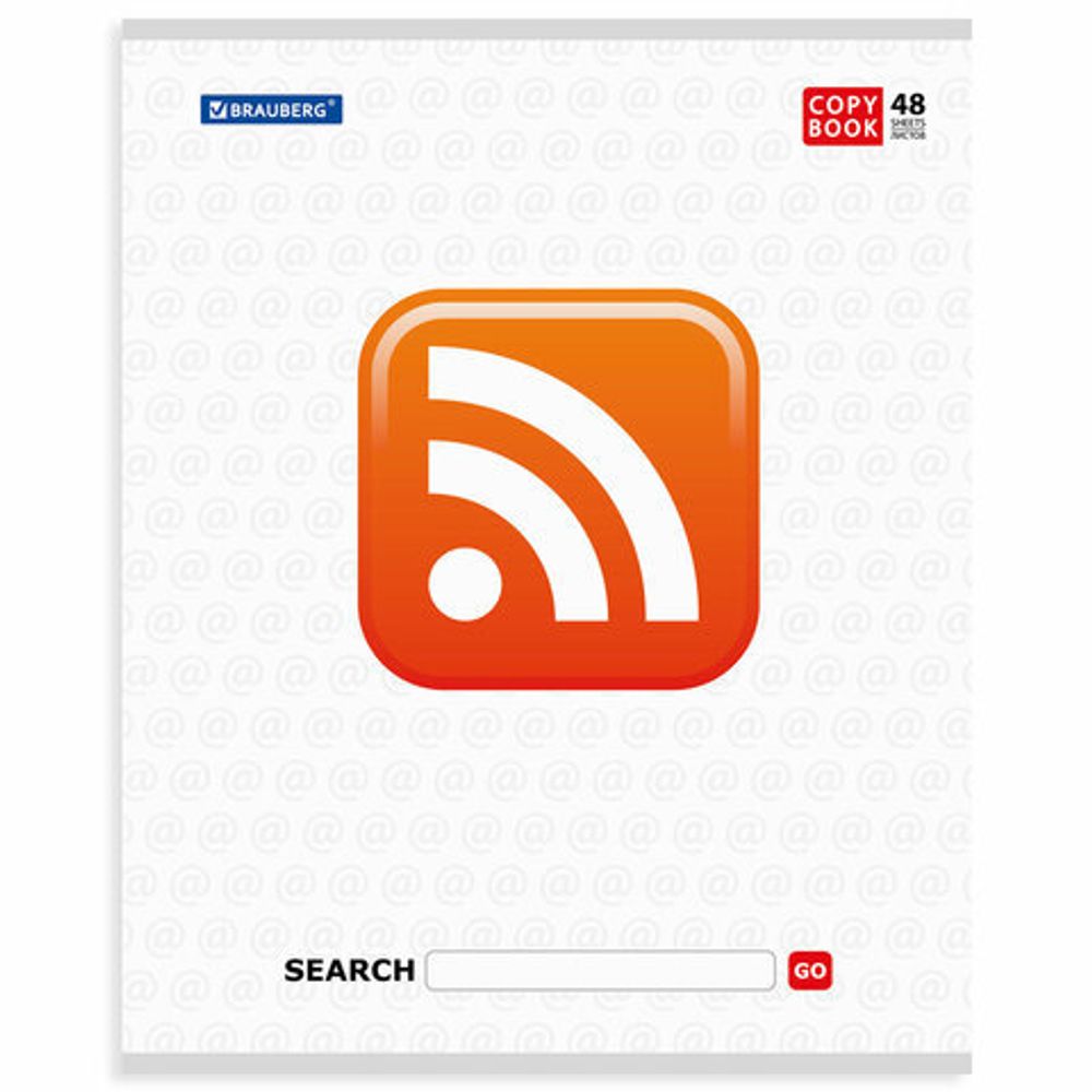 Тетрадь А5, 48 л., BRAUBERG ЭКО, линия, обложка картон, В СЕТИ, 401898, 5шт