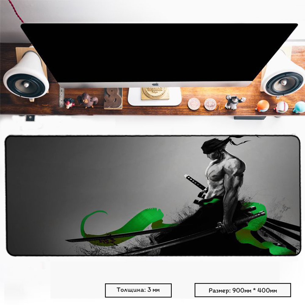 Большой коврик для мыши "One Piece / Ван пис / Большой куш"