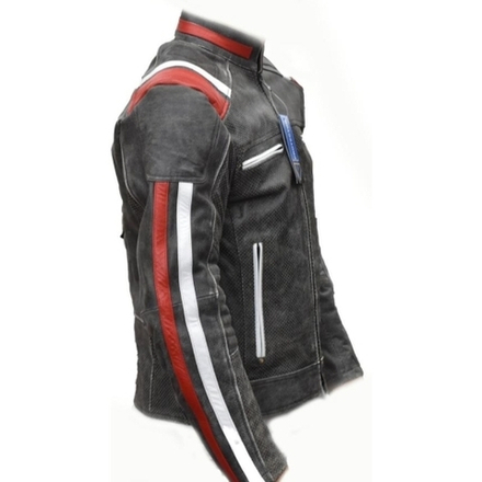 мотокуртка кожаная Riders Protector Vintage XXL