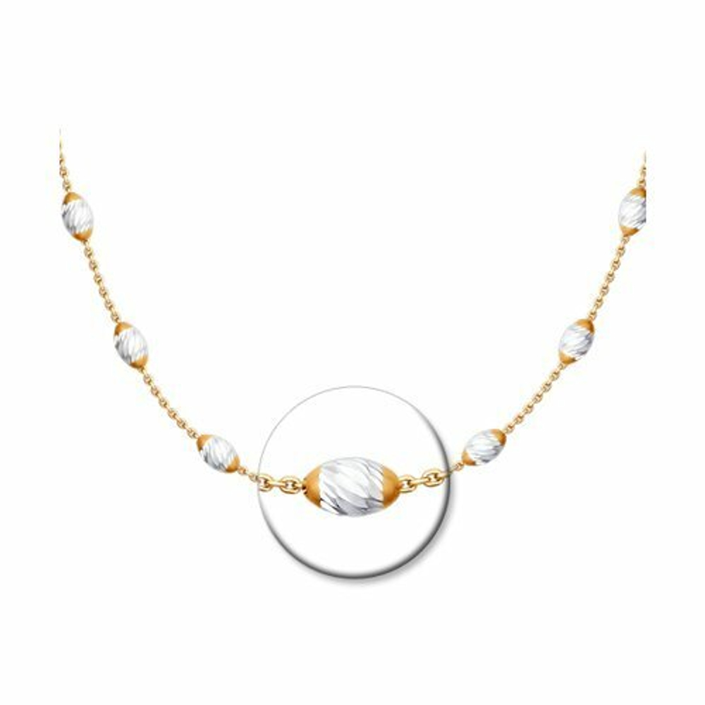 Колье из серебра