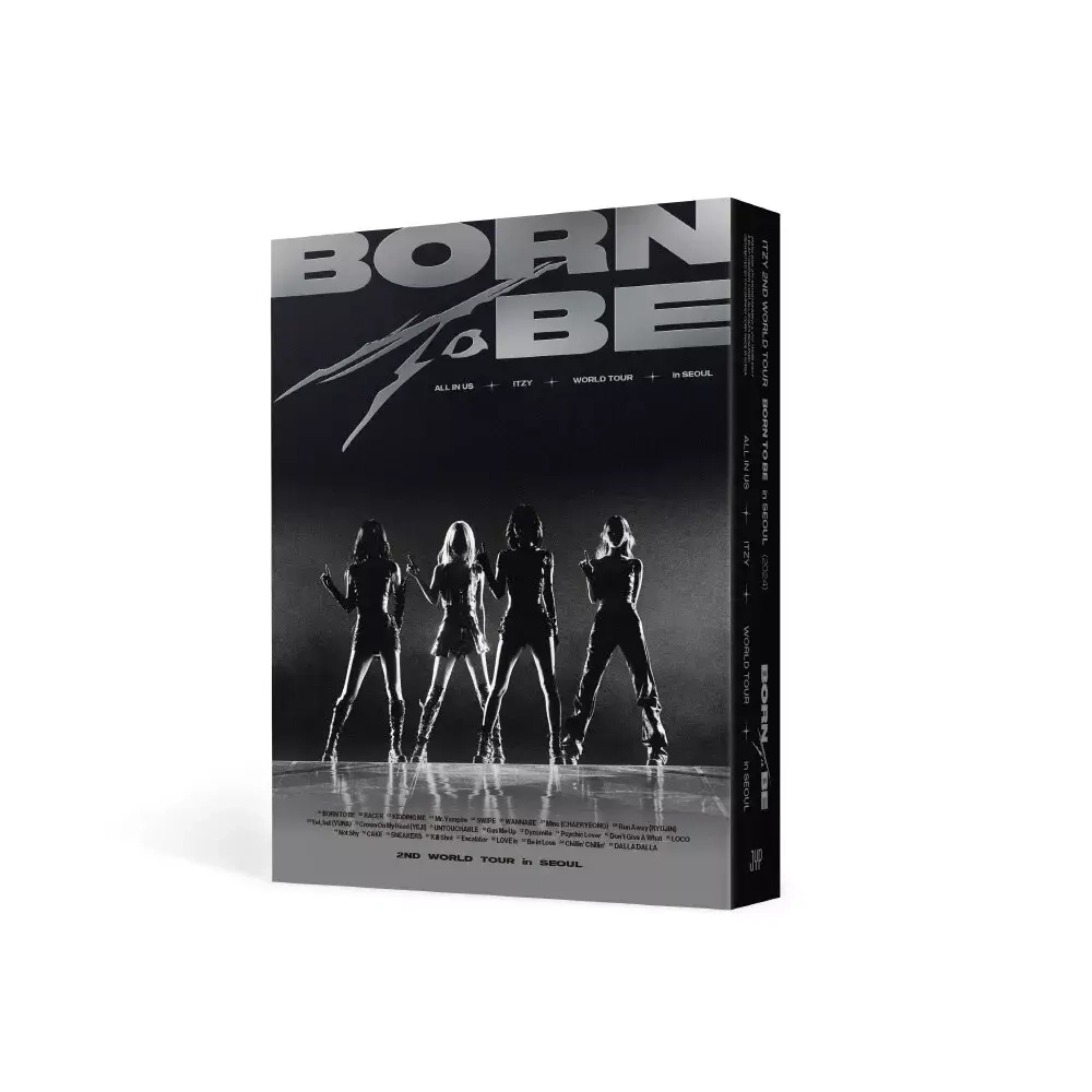 ITZY - 2ND WORLD TOUR [BORN TO BE] in SEOUL Blu-ray