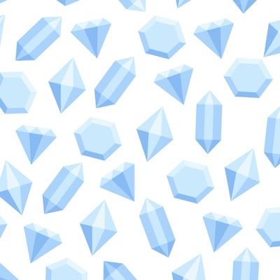 Голубые кристаллы