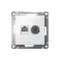 Розетка компьютерная + телевизионная 2-м СП AtlasDesign RJ45 кат.5E + TV механизм бел. SE ATN000189
