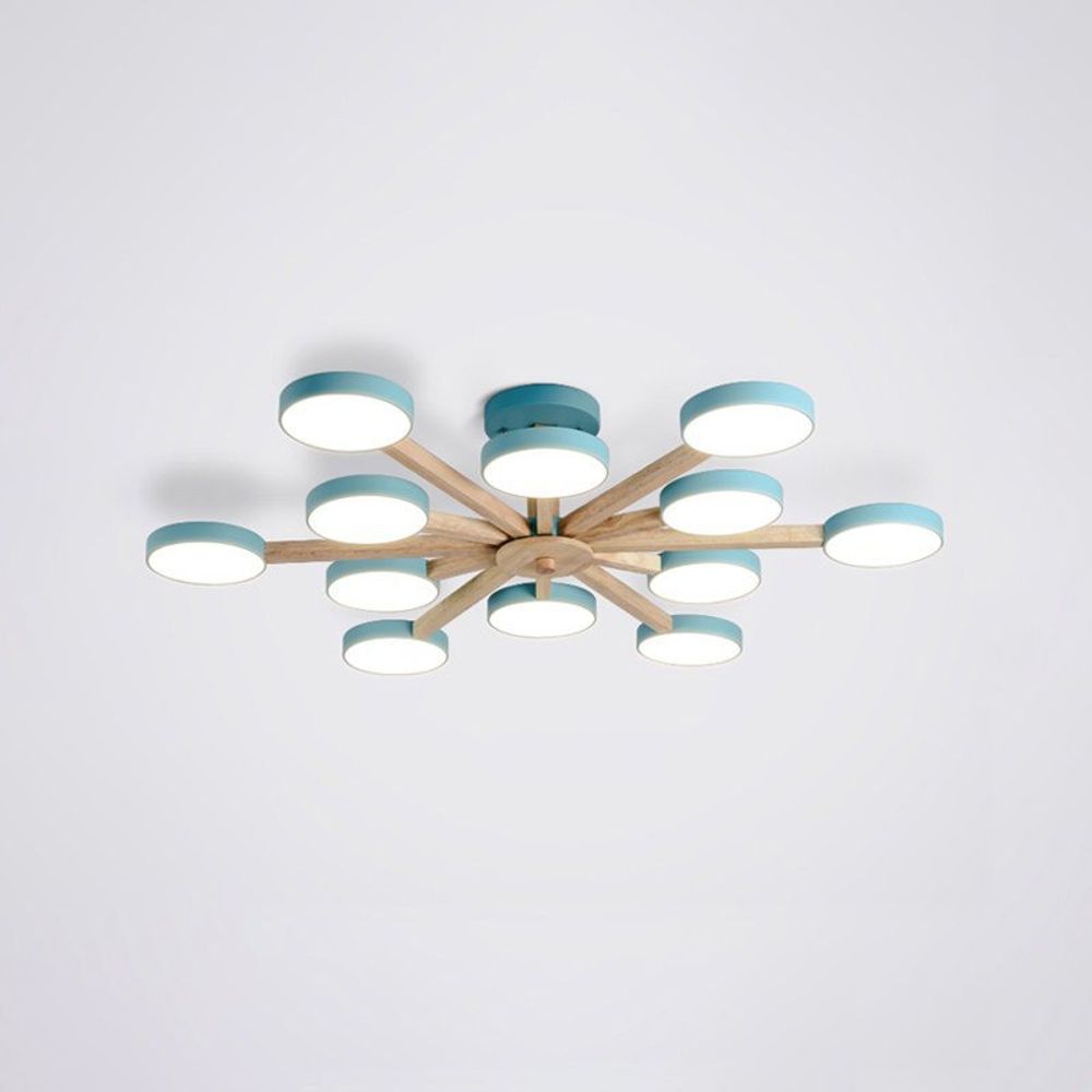 Потолочная Люстра Turna L12 Blue By Imperiumloft